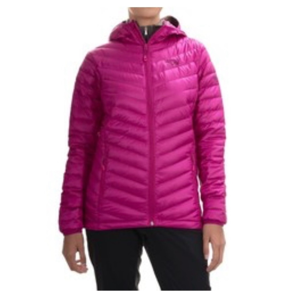 Mountain Hardware ghost down shell jacket with hood!